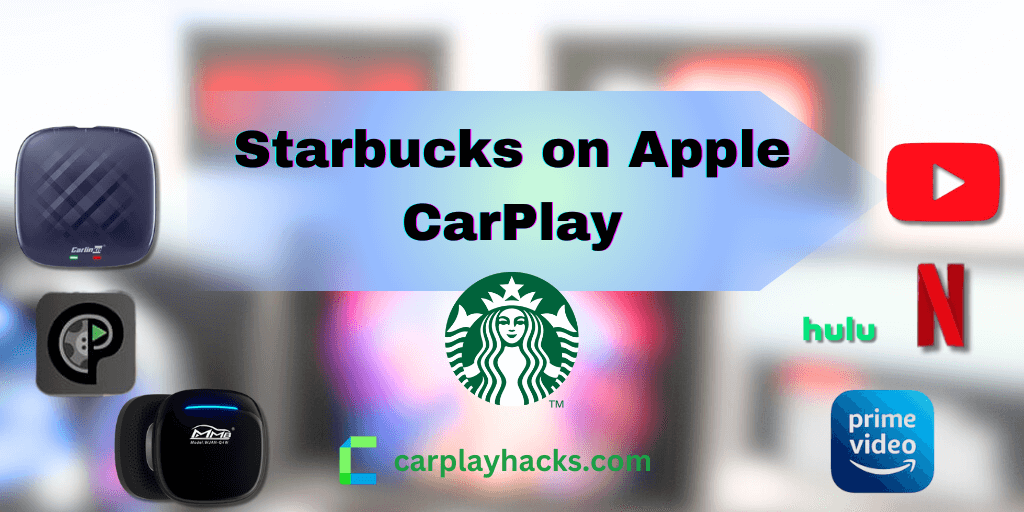 How to add starbucks on apple carplay