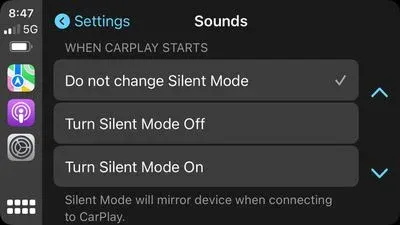 silent mode on iOS 18 options