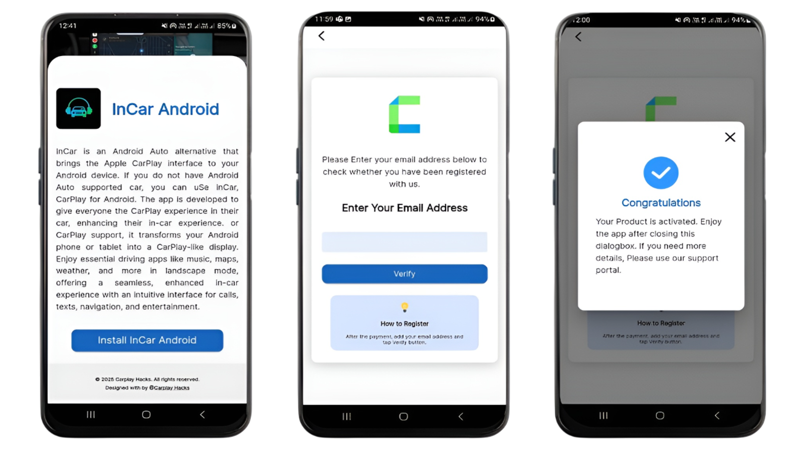 How to Download InCar Android App?