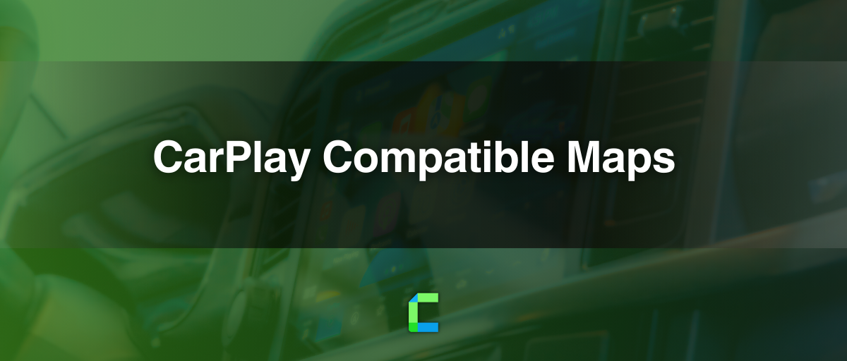 CarPlay compatible Maps