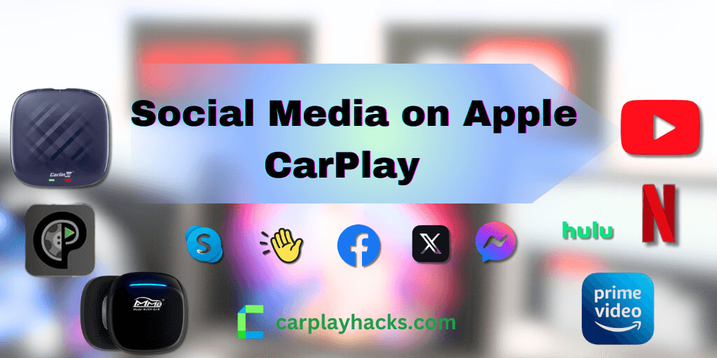 How to install Social Media Apps on CarPlay