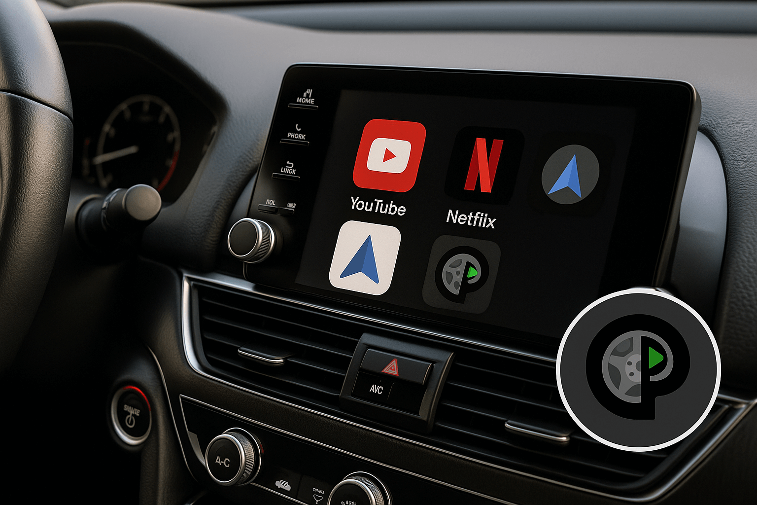 YouTube, Netflix, and Maps on CarPlay Using WheelPal