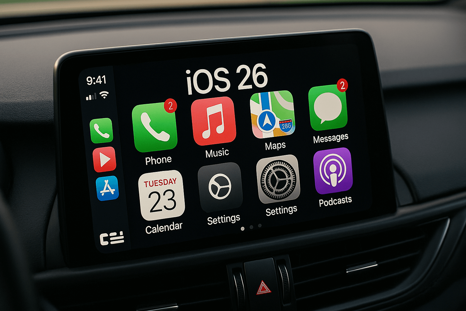 IOS 26 (iOS 19) CarPlay