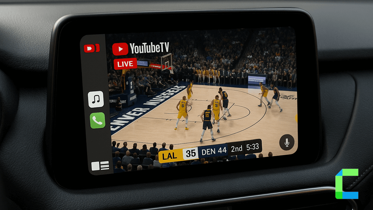Watch NFL, NBA, and MLB on Apple CarPlay