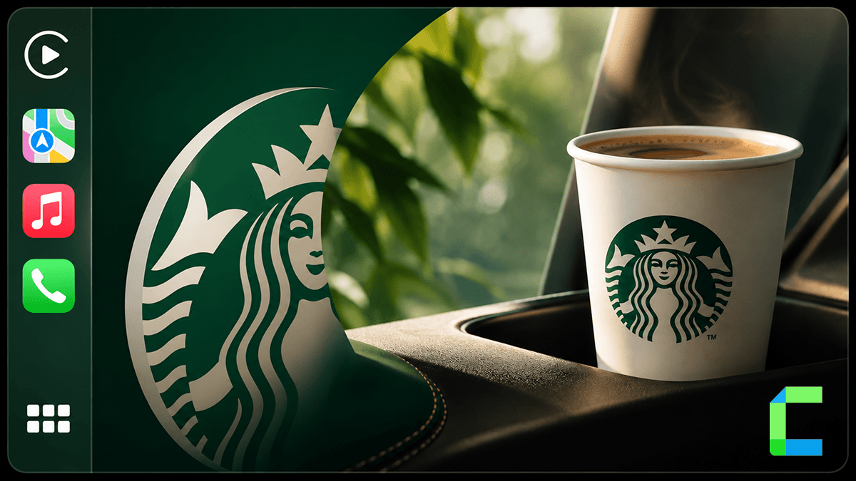 Starbucks on carplay