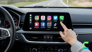 Social media apps on carplay
